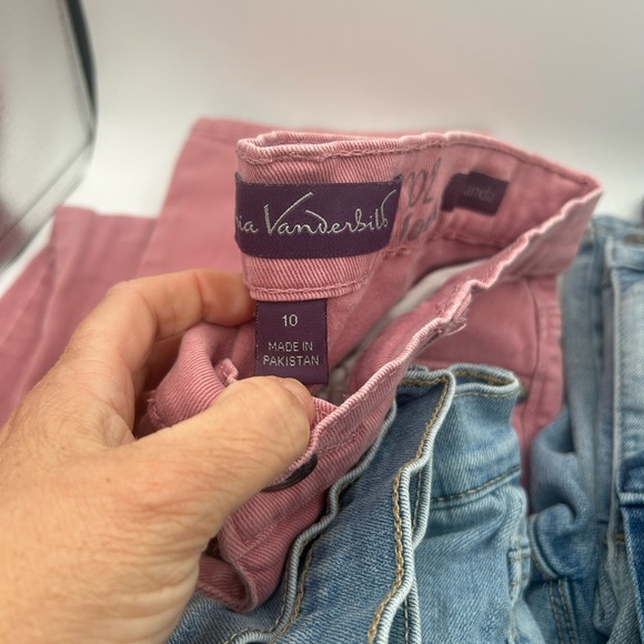 Gloria Vanderbilt Amanda Jeans Size 10 Women Denim Pants Lot 5 Pair” - Picture 6 of 12